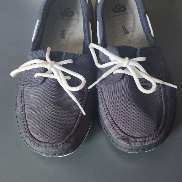 Boat Shoes Cloudsteppers Soft Cushion Women's Navy 9 1/2 - Picture 5 of 12